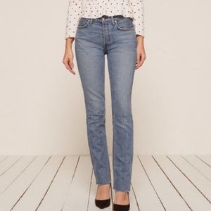 Reformation Straight Jeans